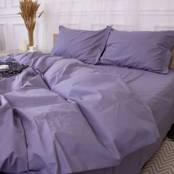 Фото - Комплект постільної білизни MirSon Poplin Line 056 Smoky 143 x 210 см (2200006279020)