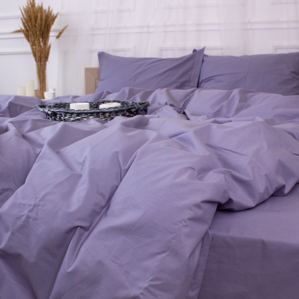 Фото - Комплект постільної білизни MirSon Poplin Line 056 Smoky 160 x 220 см (2200006279037)