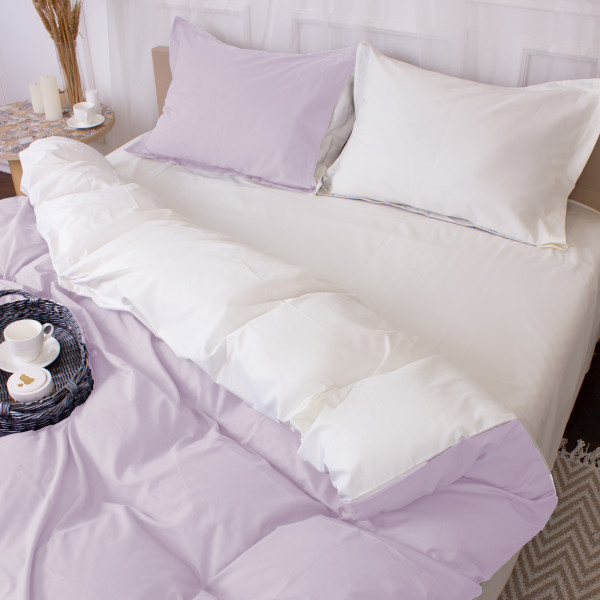 Фото - Комплект постільної білизни MirSon Poplin Line 002 + 054 Geraldine 143 x 210 см (2200006288527)