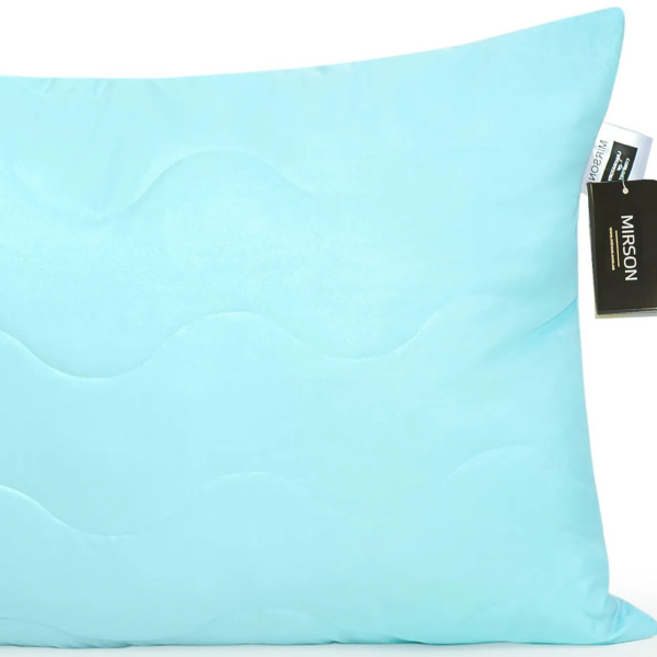 Фото - Подушка стандартная MirSon BamBoo №1613 Eco Light Blue (2200002647250)