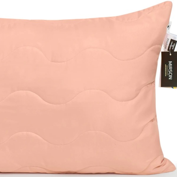 Фото - Подушка стандартная MirSon Эвкалиптом №1771 Eco Light Coral 50х70 см (2200003709933)
