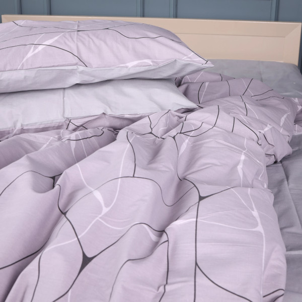 Фото - Наволочка MirSon 17-0809 Accents Gray Бязь 70х70 см (2200011493343)