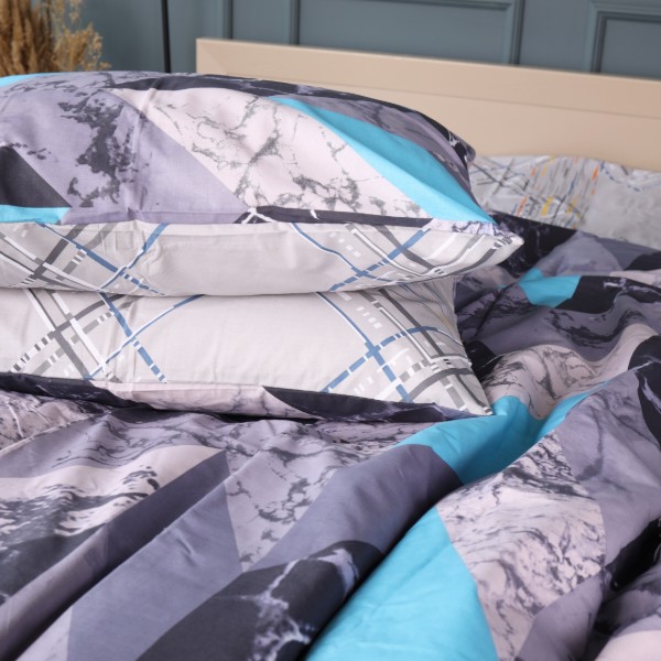 Фото - Наволочка MirSon Бязь 17-0853 Graphitea 60х60 (2200011703725)