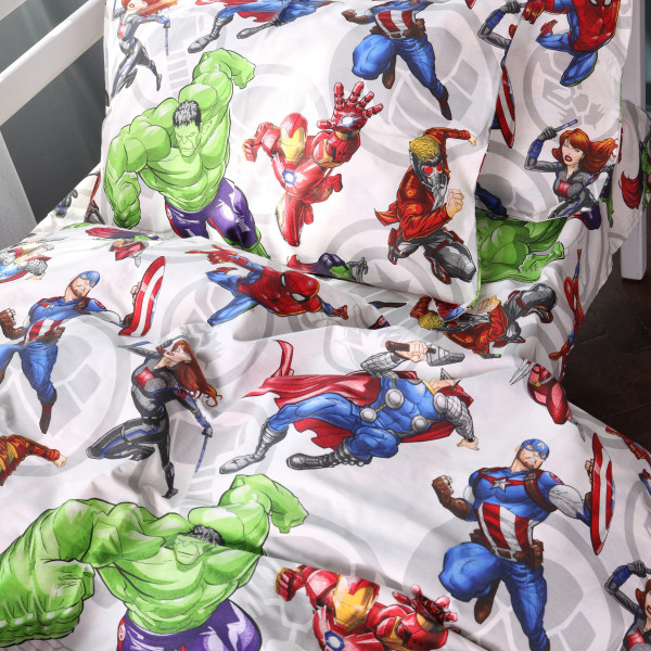 Фото - Наволочка MirSon Бязь Kids Time 17-0823 Hero Force 70х70 (2200011553832)