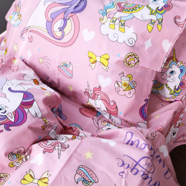 Фото - Наволочка MirSon Бязь 17-0836 Unicorn kids 70х70 (2200011569154)