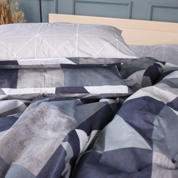 Фото - Наволочка MirSon Бязь 17-0850 Geometrica 40х60 (2200011702377)