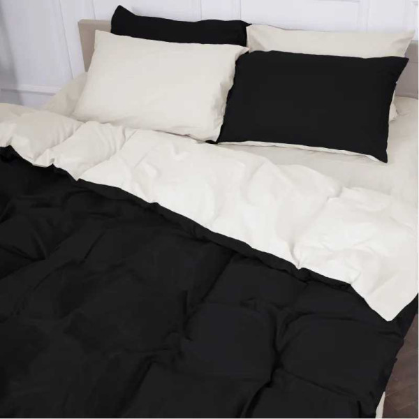 Фото - Комплект постельного белья MirSon Сатин Classic 0001+0055 175х210 (2200000688491)