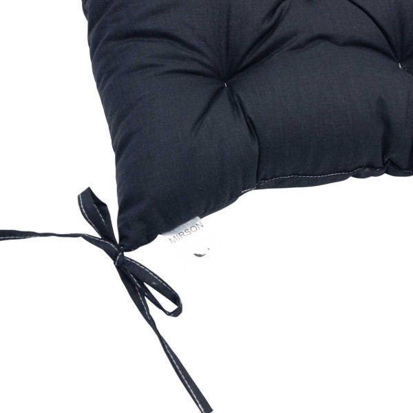 Фото - Подушка для стільця MirSon Ranforce Elite 16-9000 Black Stone (2200006185291)