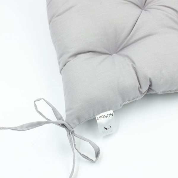 Фото - Подушка для стільця MirSon Ranforce Elite 16-5703 Light Gray 50х50 см (2200006276050)