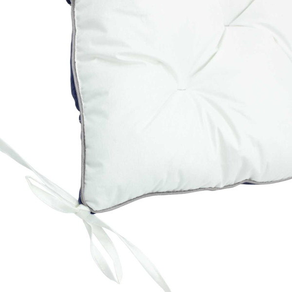 Фото - Подушка для стільця MirSon 28-0006 Navy blue Velvet (2200006185901)