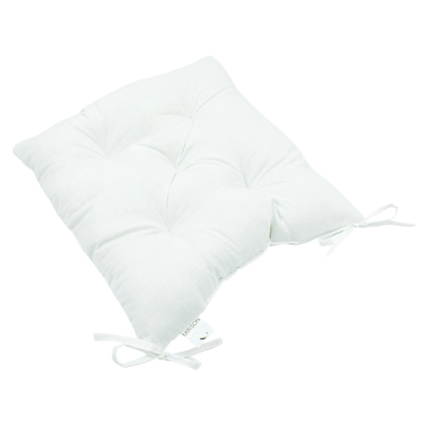 Фото - Подушка для стула MirSon Ranforce Elite 11-2107 White (2200006185116)