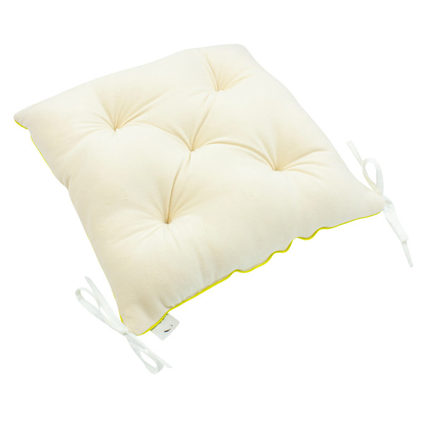 Фото - Подушка для стула MirSon 28-0004 Cream Velvet 40х50 см (2200006275749)
