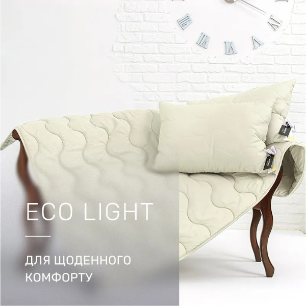 Фото - Подушка стандартная MirSon хлопковая №1626 Eco Light Krem (2200002647359)