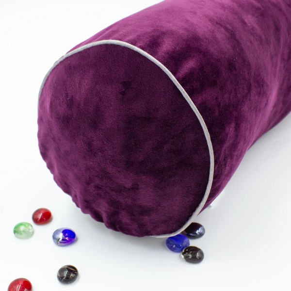 Фото - Подушка валик MirSon №8127 Velvet Line 28-0002 Excalibur EcoSilk 60х20 см (2200006249047)