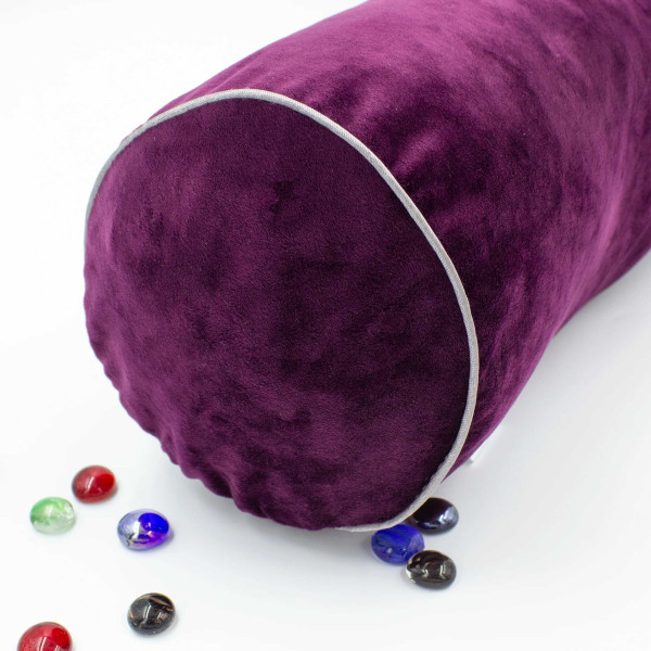 Фото - Подушка валик MirSon №8127 Velvet Line 28-0002 Excalibur EcoSilk 70х16 см (2200006249030)