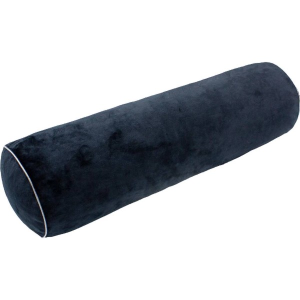 Фото - Подушка валик MirSon №8401 Velvet Line 28-0007 Black BamBoo 70х20 см (2200006253945)