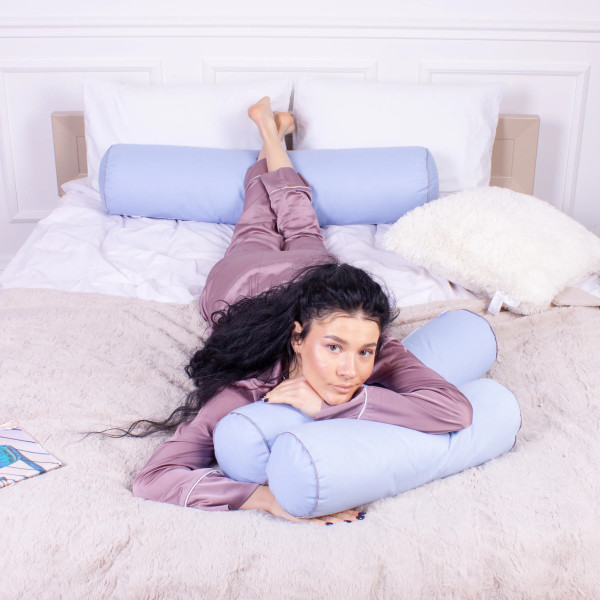 Фото - Подушка валик MirSon №8571 Naturale Line 12-4608 Lucretia Полистирол 15x50 см (2200006340805)