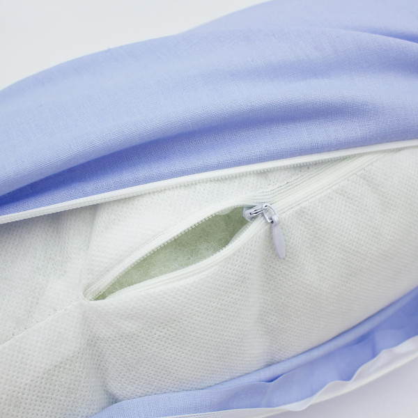 Фото - Подушка валик MirSon №8363 Naturale Line 12-4608 Lucretia BamBoo 100х20 см (2200006251682)