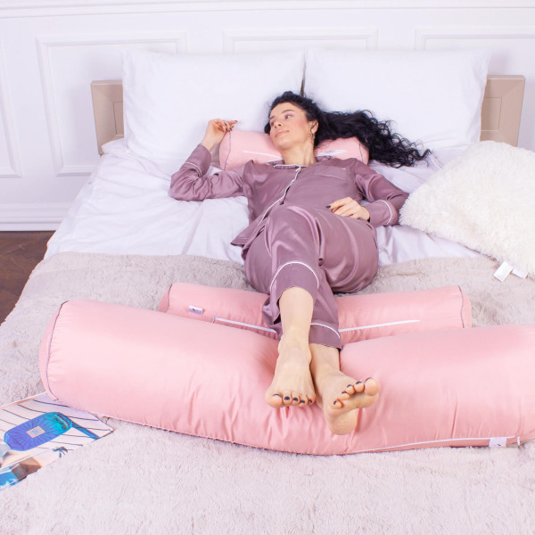 Фото - Подушка валик MirSon №8361 Naturale Line 14-1312 Domiano BamBoo 100х20 см (2200006251569)