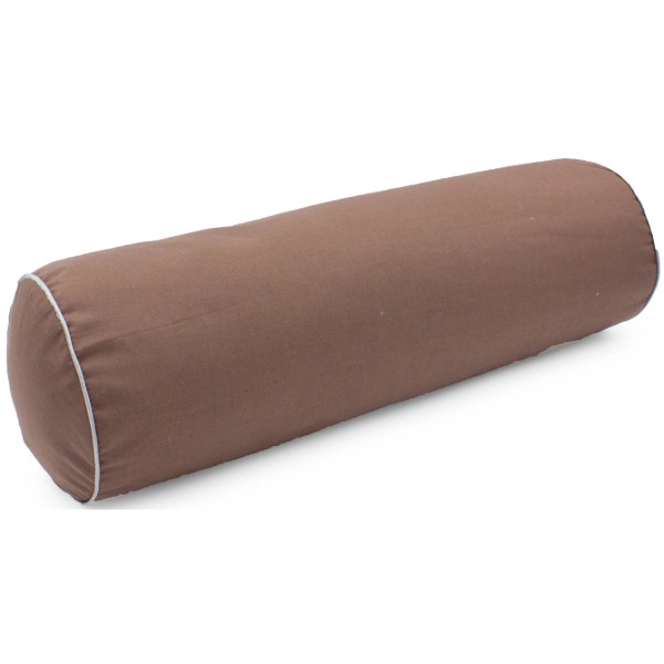 Фото - Подушка валик MirSon №8376 Naturale Line 19-1217 Chocolate Perla Tencel 60х20 см (2200006252436)