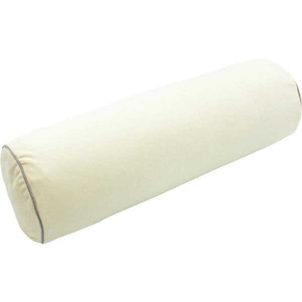 Фото - Подушка валик MirSon №8394 Velvet Line 28-0004 Cream Tencel 100х20 см (2200006253549)