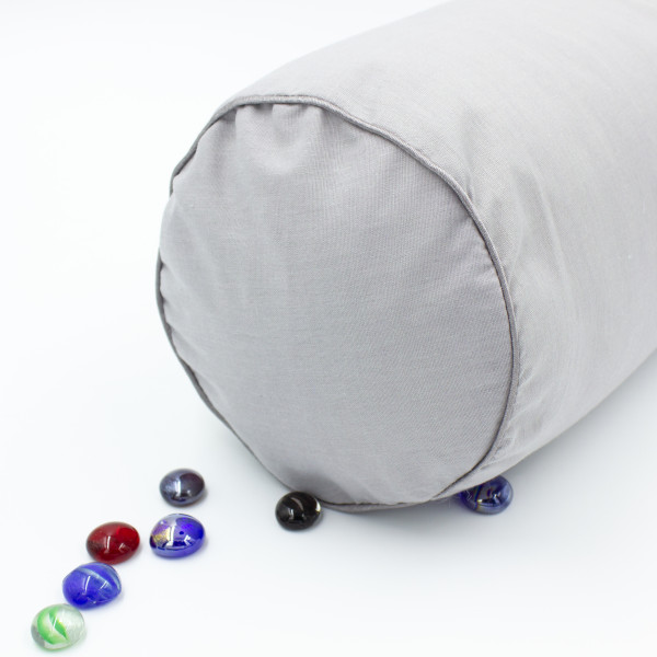 Фото - Подушка валик MirSon №8350 Naturale Line 16-5703 Light Gray Tencel 60х16 см (2200006250852)