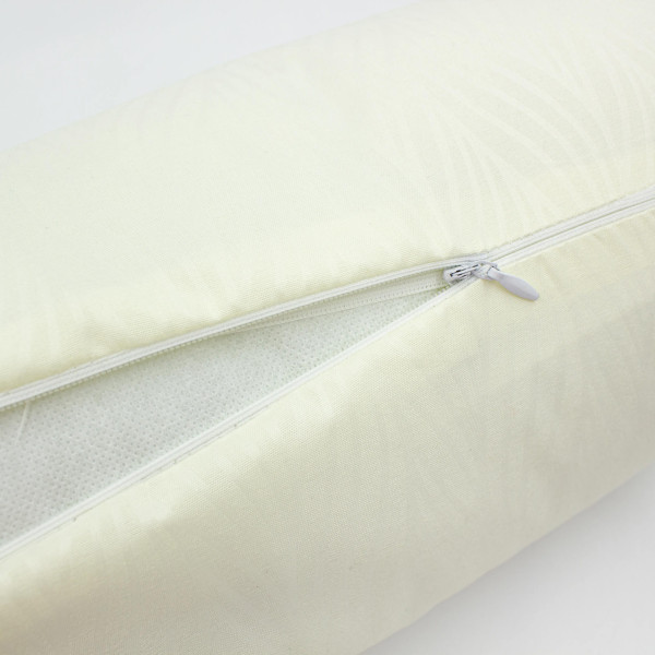 Фото - Подушка валик MirSon №8343 Eco Line Creamy BamBoo 15x50 см (2200006249382)