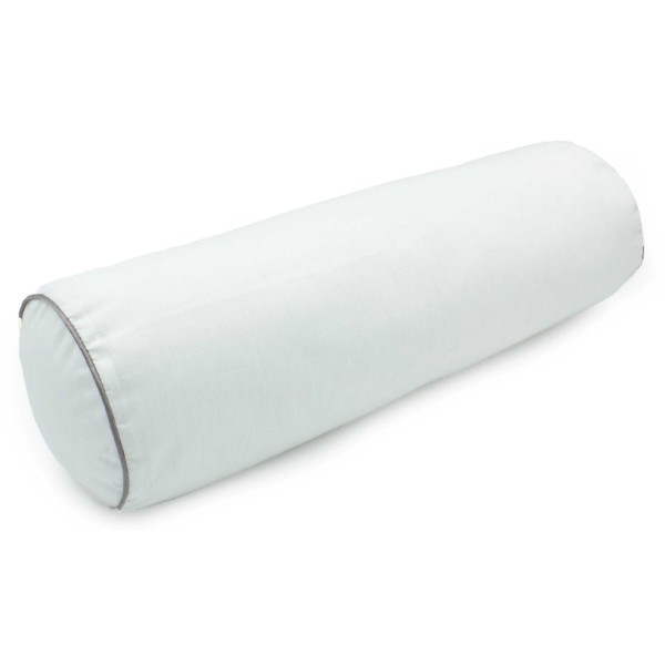 Фото - Подушка валик MirSon №8348 Naturale Line 11-2107 White Tencel 70х20 см (2200006250760)