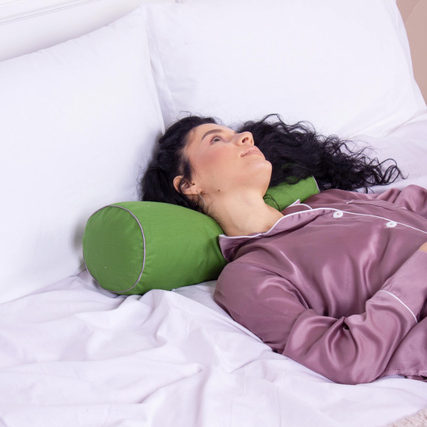 Фото - Подушка валик MirSon №8121 Naturale Line 18-0130 Carolina EcoSilk 70х20 см (2200006248699)