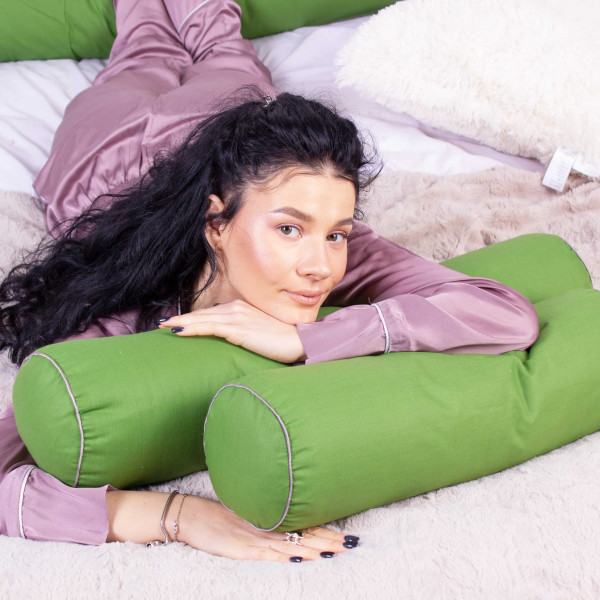 Фото - Подушка валик MirSon №8380 Naturale Line 18-0130 Carolina Tencel 15x50 см (2200006249757)