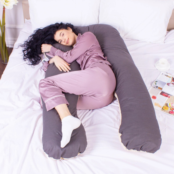 Фото - Подушка для майбутніх мам MirSon U-подібна № 8001 Naturale Line Marco (2200006178095)