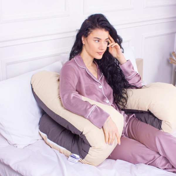 Фото - Подушка для майбутніх мам MirSon U-подібна № 8001 Naturale Line Marco (2200006178095)