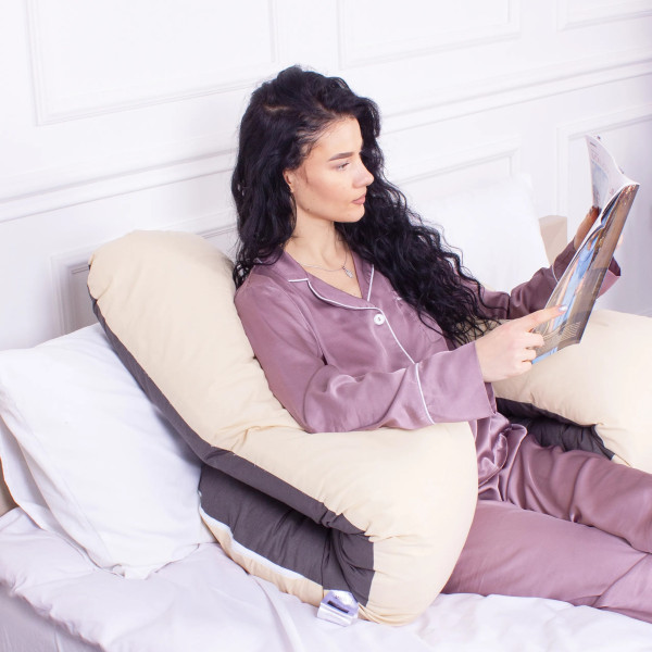 Фото - Подушка для майбутніх мам MirSon U-подібна № 8001 Naturale Line Marco (2200006178095)