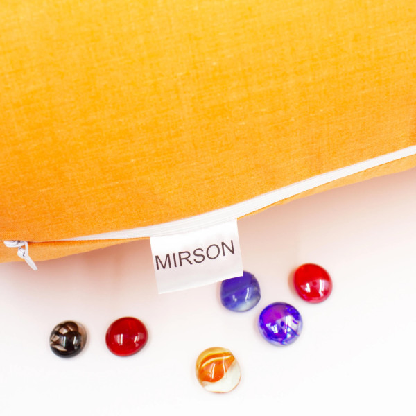 Фото - Подушка валик MirSon №8386 Naturale Line 16-1364 Palermo Tencel 70х20 см (2200006253044)