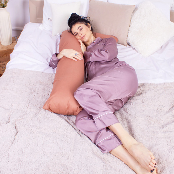 Фото - Подушка для майбутніх мам MirSon №8416 Ranforce Elite 15-1511 Federica Г-подібна (2200006274346)