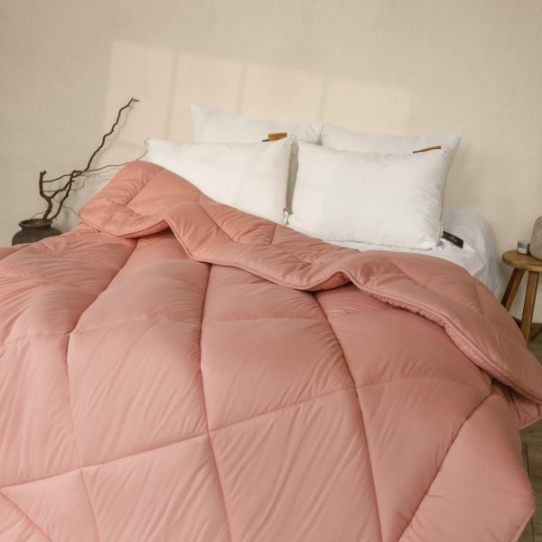 Фото - Одеяло всесезонное двуспальное евро MirSon BamBoo №1736 Eco Light Coral 220x240 см (2200003710311)