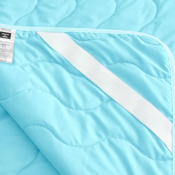 Фото - Наматрацник MirSon Eco Light №1722 Bamboo Blue 150x200 см (2200002890304)