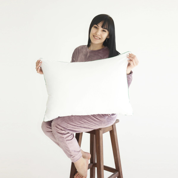 Фото - Подушка стандартна MirSon №1560 Eco Vital Wool 70х70 см (2200005197776)