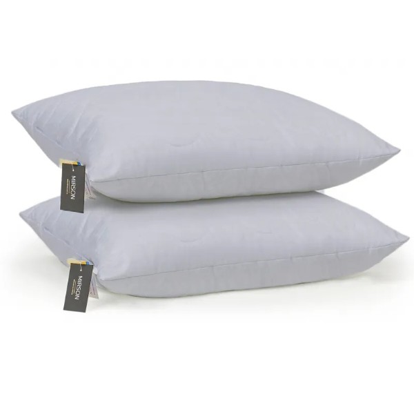 Фото - Подушка стандартная MirSon Тенсель №9020 Eco Light Gray (2200005993286)
