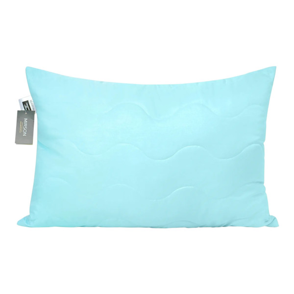 Фото - Подушка стандартная MirSon BamBoo №1613 Eco Light Blue (2200002647250)
