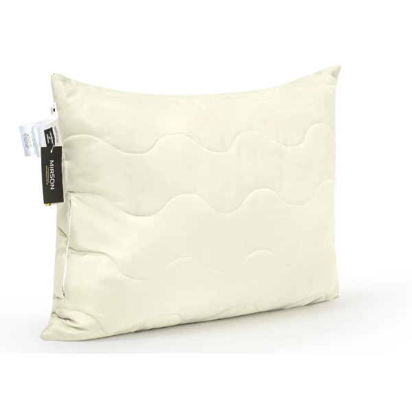 Фото - Подушка стандартная MirSon Тенсель №1608 Eco Light Krem (2200002647175)