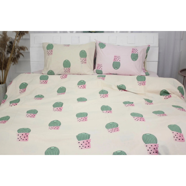 Фото - Наволочка MirSon Ranforce Elite 17-0229 Kruzita 70х70 (2200004616551)