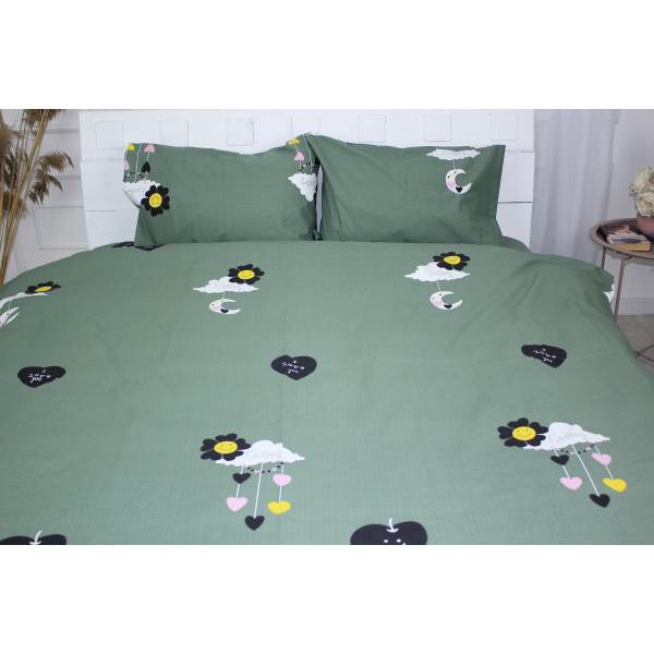 Фото - Наволочка MirSon Ranforce Elite 17-0245 Klasild 60x60 см (2200004613772)