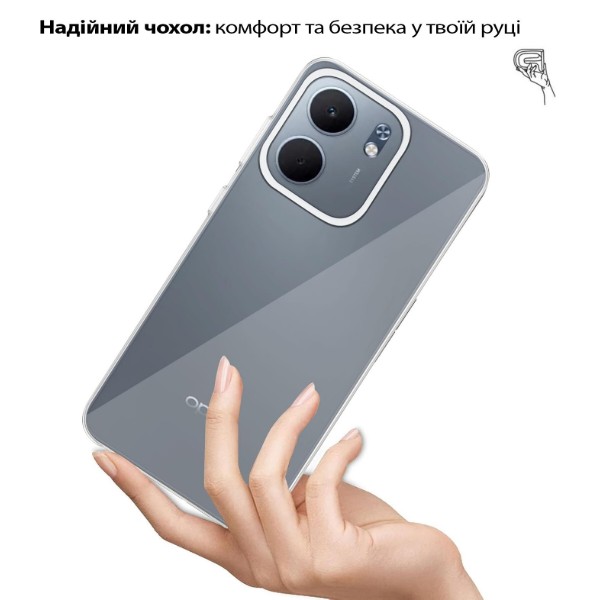 Фото - Чохол для смартфону BeCover for Oppo A5x 4G/5G Transparancy (713789)