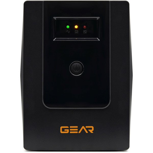 Фото - Источник бесперебойного питания GEAR 1500VA LED RJ45+USB (GU-1500PL)