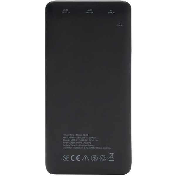 Фото - Батарея мобильная GEAR 10000mAh PD10W, 1C+2A+1micro (SL10)