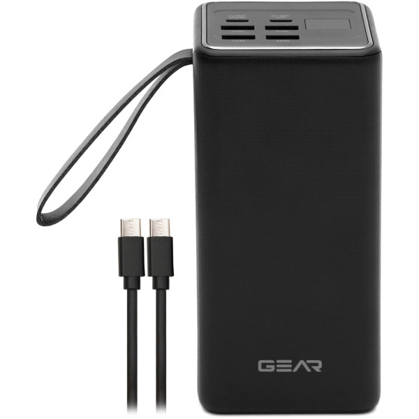 Фото - Батарея мобильная GEAR 60000mAh PD22.5W, 2C+4A (SP06) Фото - Батарея мобильная GEAR 60000mAh PD22.5W, 2C+4A (SP06)