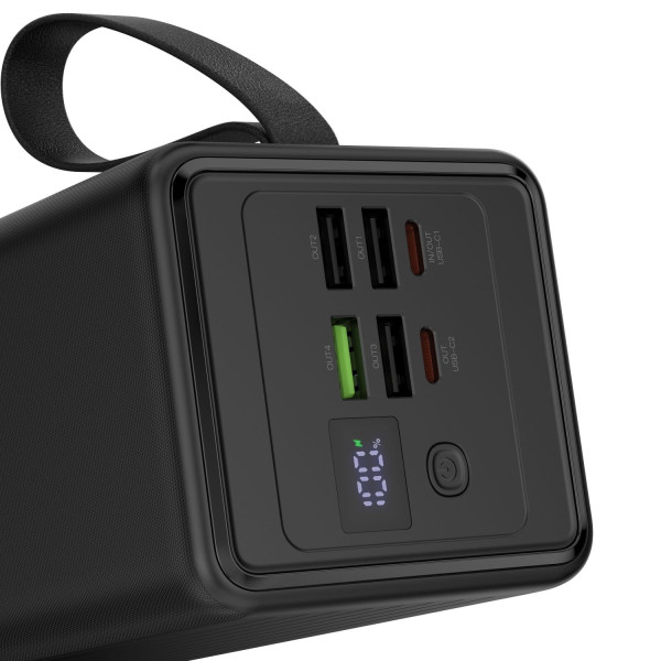 Фото - Батарея мобильная GEAR 60000mAh PD22.5W, 2C+4A (SP06)