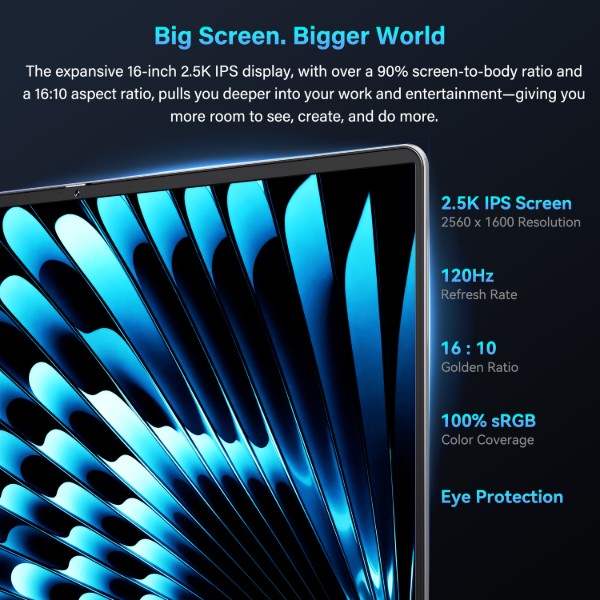Фото - Ноутбук GEEKOM GeekBook X16 Pro (GEEKBOONX16AMOU5125U-321-US)