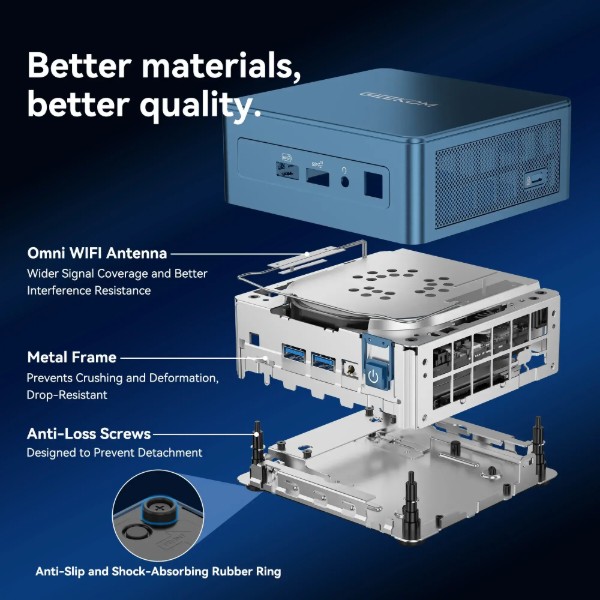 Фото - Неттоп GEEKOM IT13 Intel Core i9-13900HK (GMIT13I913900HK-161-EU)